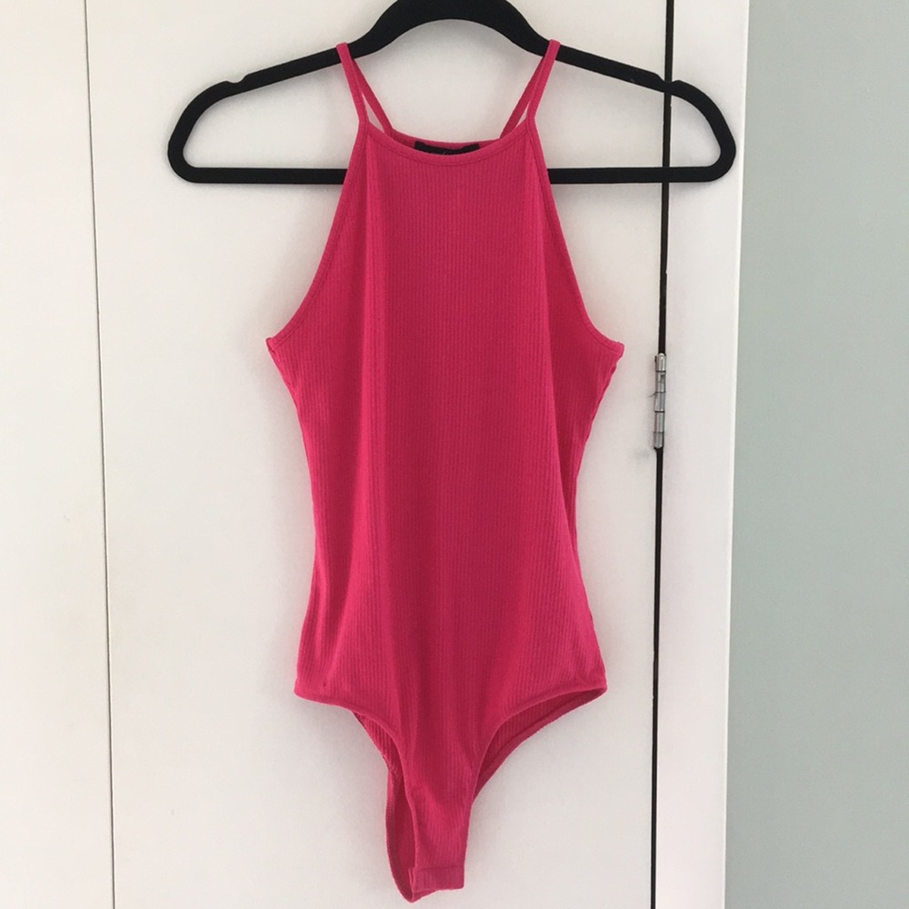 Hot Pink Body Suit